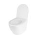 Унітаз підвісний Qtap Jay безобідковий Ultra Quiet з сидінням Soft-close QT07335177W SD00050899 фото 3