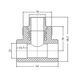 Трійник PPR Blue Ocean 25х1/2"х25 ЗР SD00009245 фото 2