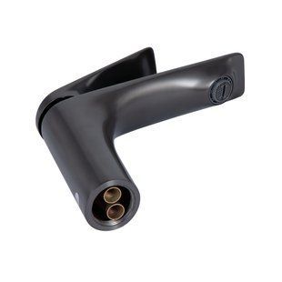Смеситель для раковины Qtap Vlasta New QTVLA270GMB45641 Gunmetal Black PVD, однорычажный, латунный SD00051765 фото