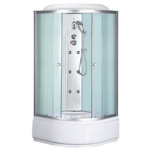 Гідромасажна душова кабіна Mixxus STRONG SBH01 90x90 з високим піддоном 400 мм (MI6888) MI6888 фото