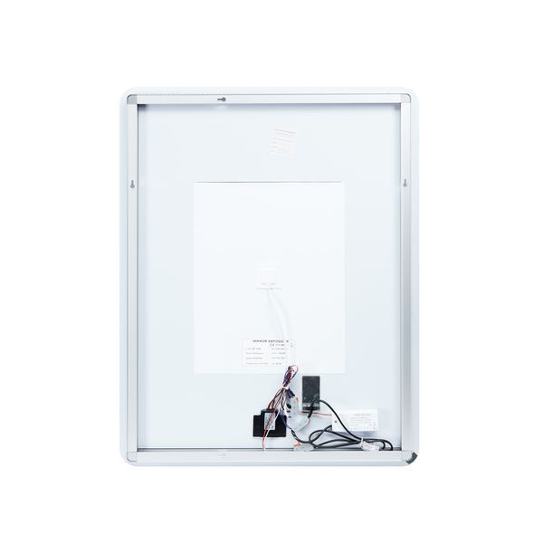 Дзеркало Qtap Scorpio 800х600 з LED-підсвічуванням Touch, з антизапотіванням, з диммером, рег. темп. кольори (3000-6500K) Reverse QT14781003W SD00045736 фото
