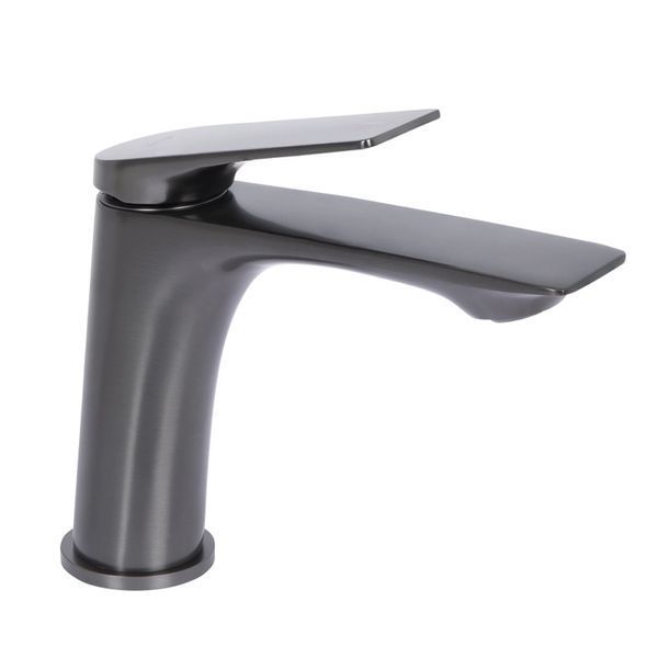 Змішувач для раковини Qtap Vlasta New QTVLA270GMB45641 Gunmetal Black PVD, одноважільний, латунний SD00051765 фото