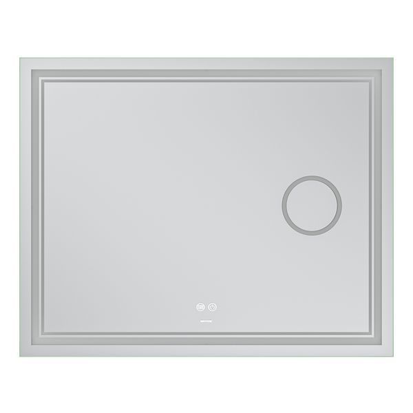 Дзеркало Mixxus Premium QUADRO MR20-100x80 (LED Touch, Anti-fog, димер, лінза) (MP6623) MP6623 фото