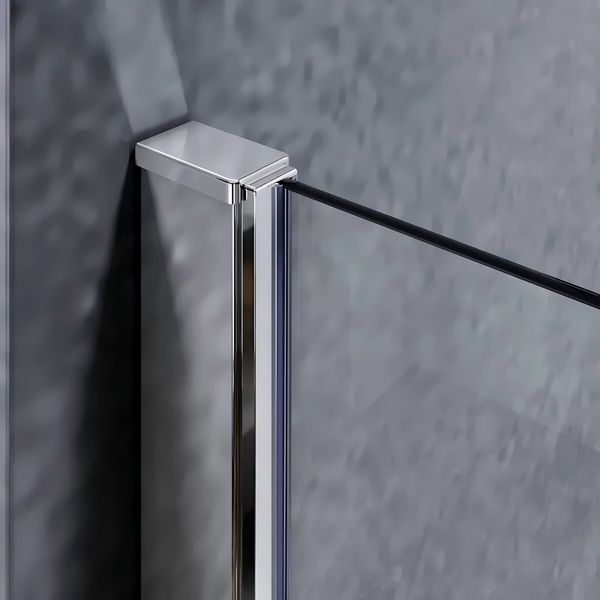 Стеклянные шторки на ванну Koer SR BS05-90 см, хром, стекло 6мм, Easy Clean (KR5372) KR5372 фото