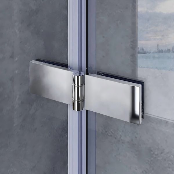 Стеклянные шторки на ванну Koer SR BS05-90 см, хром, стекло 6мм, Easy Clean (KR5372) KR5372 фото