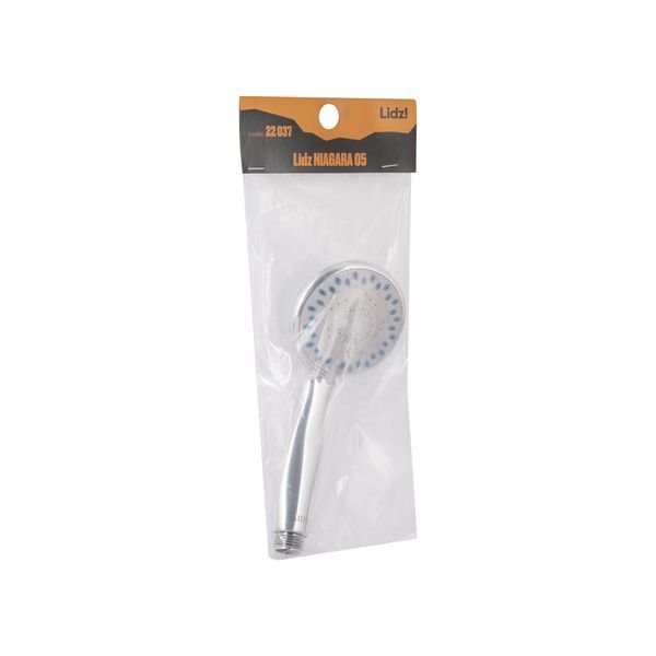 Лійка для ручного душу Lidz Niagara 05 80 мм округла LDNIA05CRM22037 Chrome, 4 типи струї SD00028134 фото
