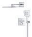 Душова система прихованого монтажу Grohe Grohtherm SmartControl, 3 виходи, термостат, хром (34864000) 34864000 фото 6