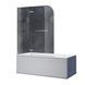 Стеклянные шторки на ванну Koer SR BS05-90 см, хром, стекло 6мм, Easy Clean (KR5372) KR5372 фото 1
