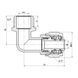 Кут обтискний SD Forte 16х1/2" ЗР SF175W1615 SD00022053 фото 2