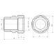 Муфта обжимная SD Forte 20х1/2" НР SF172W2015 SD00031073 фото 2