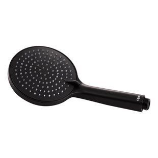 Лійка для ручного душу Qtap Rucni 115 мм кругла QTRUCA116O3PBB Black Matt, 3 типи струї, ABS пластик SD00041905 фото