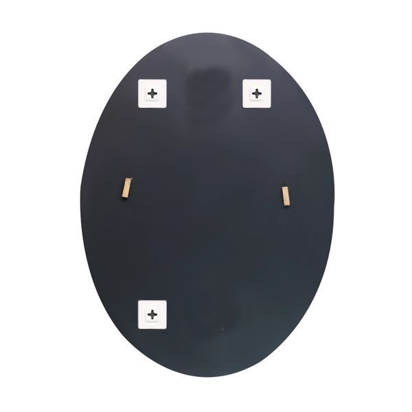 Зеркало Lidz Latwa 650х800 настенное овальное с декором LD78LA6580 для ванной комнаты, крепежи в комплекте SD00052525 фото