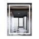 Дзеркало Mixxus Premium FLASH MR21-70x90 (LED Touch, Anti-fog, димер, годинник) (MP6618) MP6618 фото 1