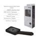 Комплект змішувачів для ванни Qtap Nihonto Black Matt QTNH3022101DCB+QTNH1022101CB з лійкою, шлангом та кронштейном SD00053555 фото 2