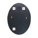 Зеркало Lidz Latwa 650х800 настенное овальное с декором LD78LA6580 для ванной комнаты, крепежи в комплекте SD00052525 фото 5