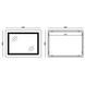 Дзеркало Mixxus Style MR03-80x60 (годинник, LED-підсвітка, антизапотівання) (MI6005) MI6005 фото 3