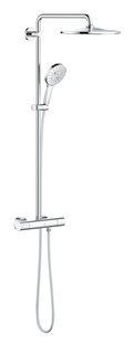 Душова система з термостатом Grohe Rainshower 26647000, хром, 2 режими (26647000) 26647000 фото