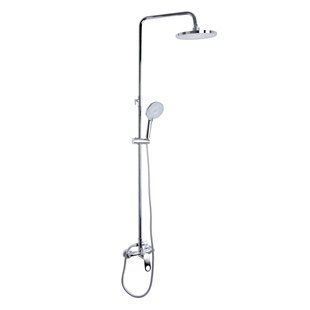 Душова система для душу Qtap Jay QTJAY110CRM45544 Chrome, латунь, Одноважільний змішувач, 5 років гарантії SD00051668 фото