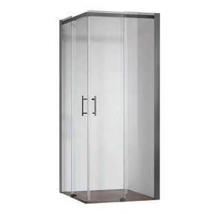 Душова кабіна без піддону Koer SR SC03 90x90 см, скло Easy Clean 6 мм, графіт (KR5359) KR5359 фото