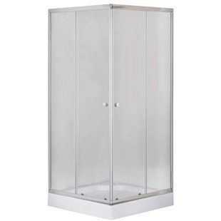 Душова кабіна MIXXUS CUBIC SCT01-100x100 з низьким піддоном, матове скло 4мм (MI6904) MI6904 фото