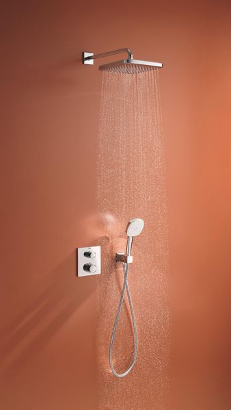 Душова система Grohe Grohtherm з термостатом для прихованого монтажу, хром (34871000) 34871000 фото