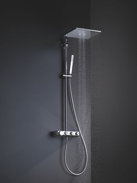 Душова система Grohe Euphoria SmartControl з термостатом та хромованим покриттям 26508000 (26508000) 26508000 фото