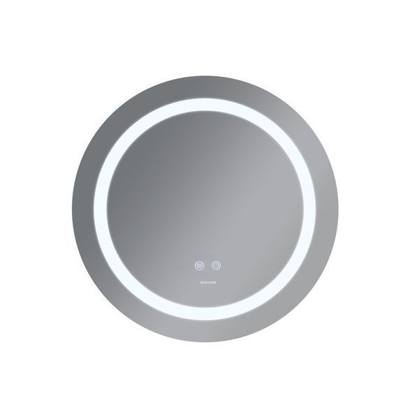 Дзеркало Mixxus PLAIN MC03-60 з LED Touch, Anti-fog, димером, регулюванням яскравості (MI6662) MI6662 фото