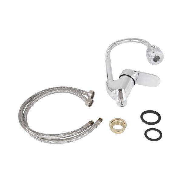 Смеситель для кухни Lidz Tani 008F4 с гибким изливом (k40) LDTAN008F4CRM44972 Chrome, однорычажный SD00051096 фото