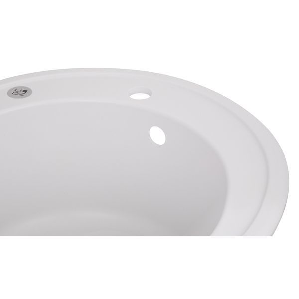 Кухонная мойка Lidz D510/200 WHI-01 (LIDZWHI01D510200) SD00039821 фото