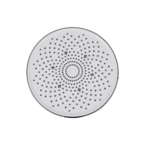 Лійка для верхнього душу Qtap Hlavova D 230 мм кругла QTHLA107CRM45787 Chrome/White, ABS пластик, 1 режим SD00051911 фото