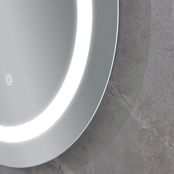 Дзеркало Mixxus PLAIN MC03-60 з LED Touch, Anti-fog, димером, регулюванням яскравості (MI6662) MI6662 фото