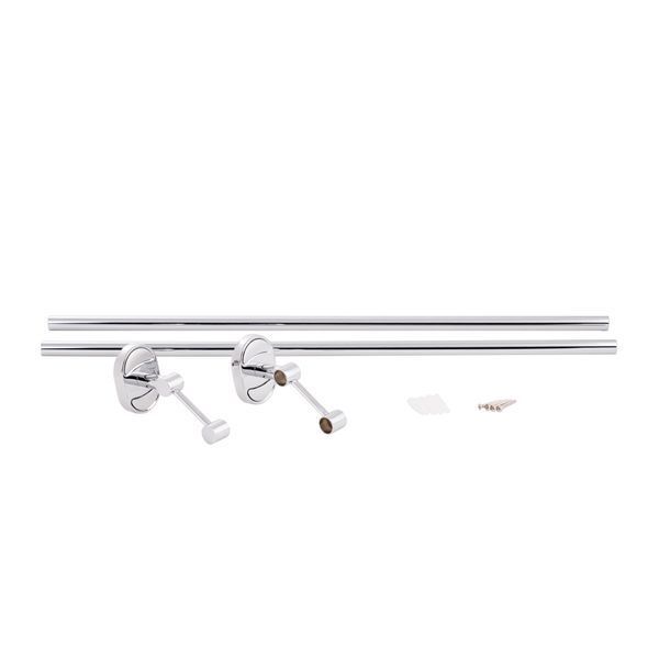 Держатель для рушників Lidz Oreo 0102 подвійний LDORE0102CRM22082 Chrome, настінний, металевий SD00028179 фото