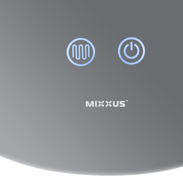 Дзеркало Mixxus PLAIN MC03-60 з LED Touch, Anti-fog, димером, регулюванням яскравості (MI6662) MI6662 фото