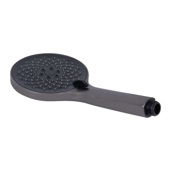 Смеситель для ванны Qtap Vlasta New (с душевым гарнитуром) QTVLA259GMB45643 Gunmetal Black PVD, однорычажный SD00051767 фото