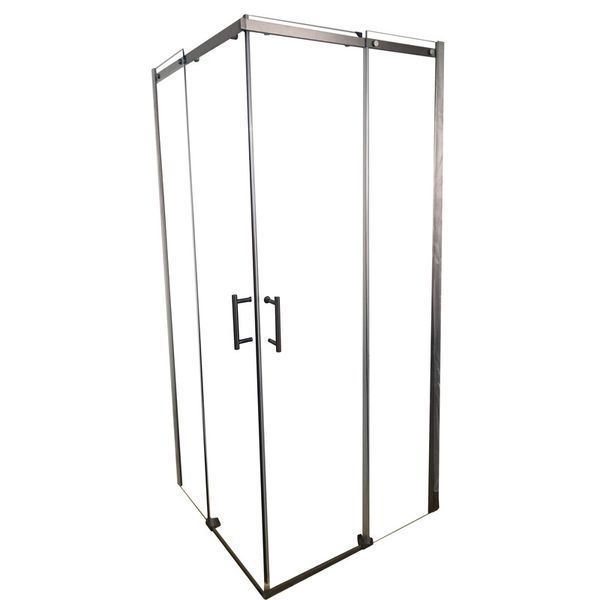 Душова кабіна без піддону Koer SR SC03 90x90 см, скло Easy Clean 6 мм, графіт (KR5359) KR5359 фото