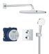 Душова система Grohe Grohtherm з термостатом для прихованого монтажу, хром (34871000) 34871000 фото 1
