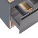 Тумба підвісна Qtap Robin 800х580х500 GRAPHITE/WHITISH OAK QT1374TPВ8002NGWO SD00050536 фото 10