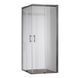 Душова кабіна без піддону Koer SR SC03 90x90 см, скло Easy Clean 6 мм, графіт (KR5359) KR5359 фото 1