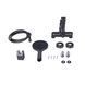 Смеситель для ванны Qtap Vlasta New (с душевым гарнитуром) QTVLA259GMB45643 Gunmetal Black PVD, однорычажный SD00051767 фото 5