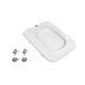 Сидіння для унітаза Qtap Kalao з мікроліфтом Slim QT08991213AW SD00049380 фото 6