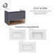 Тумба підвісна Qtap Robin 800х580х500 GRAPHITE/WHITISH OAK QT1374TPВ8002NGWO SD00050536 фото 9