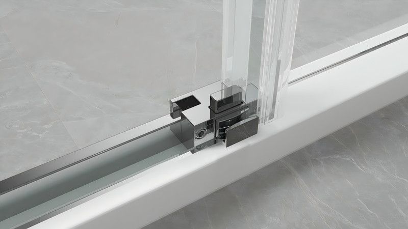 Душова кабіна без піддону Koer SR SC03 90x90 см, скло Easy Clean 6 мм, графіт (KR5359) KR5359 фото