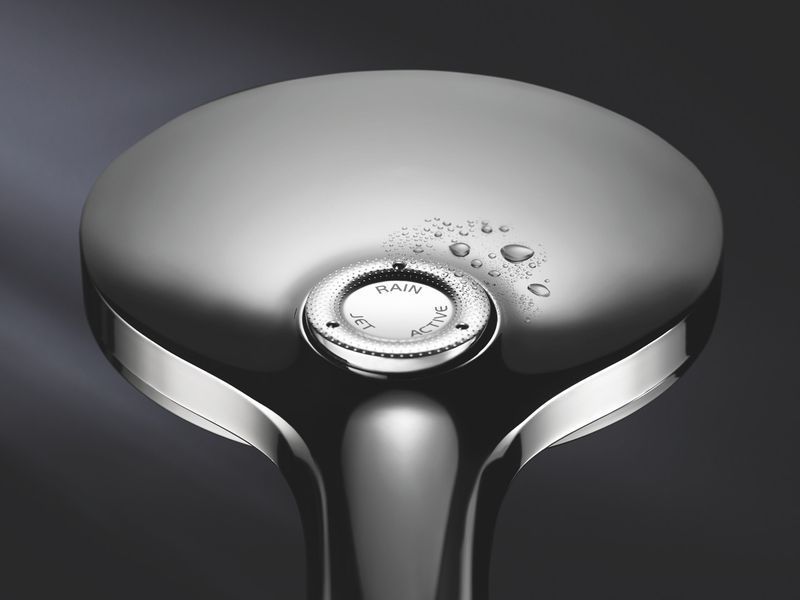 Душевая система с термостатом Grohe Rainshower 26647000, хром, 2 режима (26647000) 26647000 фото