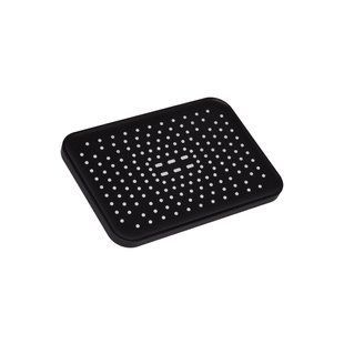 Лейка для верхнего душа Qtap Hlavova 260x180 мм прямоугольная QTHLA107BLM45786 Black Matt SD00051910 фото