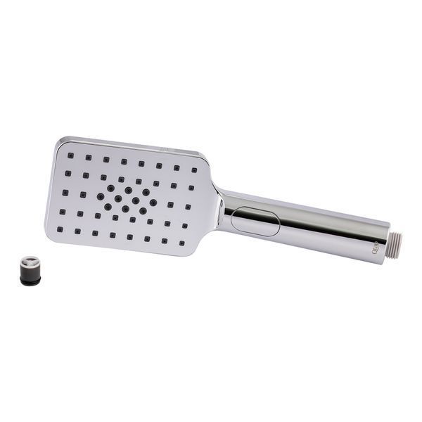 Лійка для ручного душу Qtap Rucni 120х80 мм прямокутна QTRUCA121N3KCC Chrome, 3 режими роботи SD00041917 фото