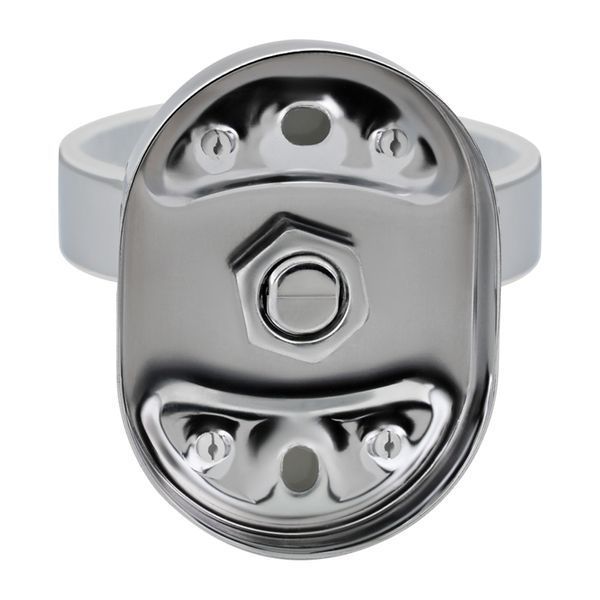 Мильниця з тримачем Lidz Oreo 0201 настінна (матове скло) LDORE0201CRM22083 Chrome, для ванної кімнати SD00028180 фото