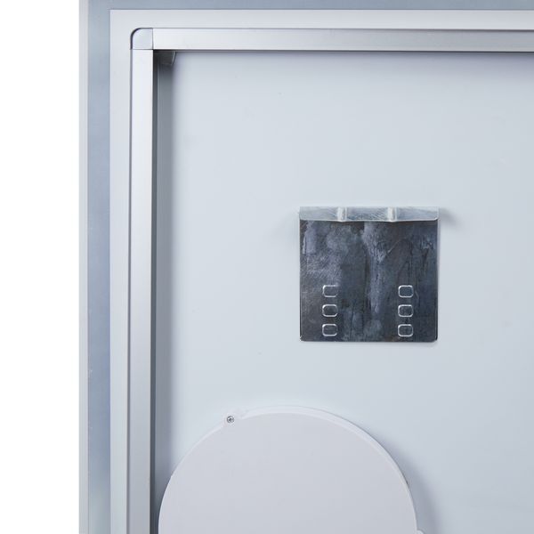 Дзеркало Qtap Stork 1400х700 з LED-підсвічуванням Touch, лінза, цифровий годинник, диммер, рег. яскравості QT1578142270140W SD00045744 фото