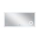 Дзеркало Qtap Stork 1400х700 з LED-підсвічуванням Touch, лінза, цифровий годинник, диммер, рег. яскравості QT1578142270140W SD00045744 фото 4