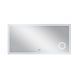 Дзеркало Qtap Stork 1400х700 з LED-підсвічуванням Touch, лінза, цифровий годинник, диммер, рег. яскравості QT1578142270140W SD00045744 фото 3