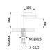 Смеситель для раковины Lidz Latwa 001 (k35) LDLAT001BLA45418 Black SD00051542 фото 4